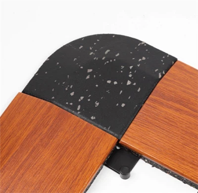 PVC Rubber Pobzeb Mat - Ntug Sawb, Ntug Corner